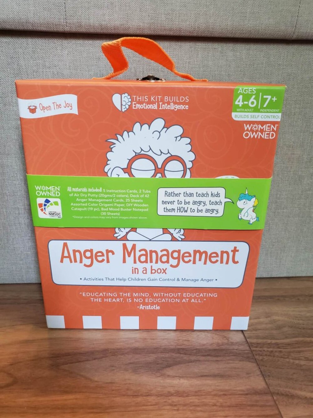 Open The Joy Anger Management Box